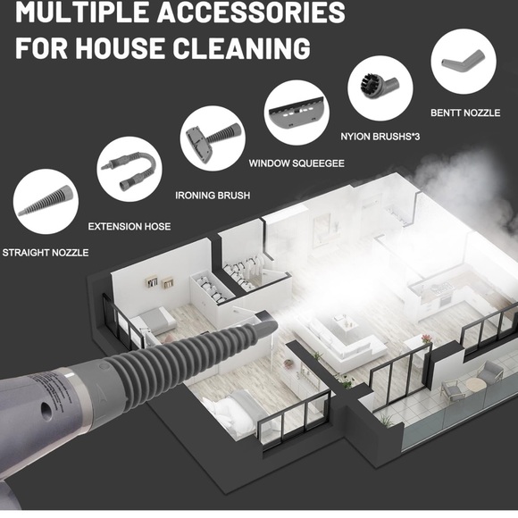 Handheld Multi-Surface Steam Cleaner - Picture 6 of 9